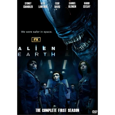 Alien: Earth 2025 Custom DVD TV Series Season 1 Sci-Fi Horror Full HD All Region - Image 1 of 3