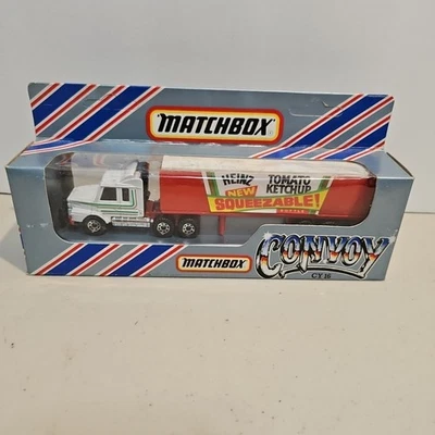 1983 Matchbox Convoy HEINZ KETCHUP SCANIA TRACTOR TRAILER #CY-16  - Image 1 of 4