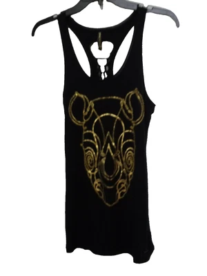 Camisola Eckored US para mujer talla S negra sin mangas espalda deportiva Foto 1 de 3