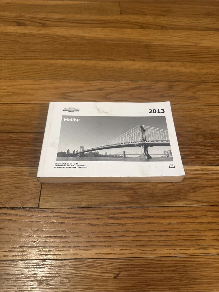 Chevy Chevrolet Malibu 2013 manual del propietario OEM envío gratuito Foto 1 de 1