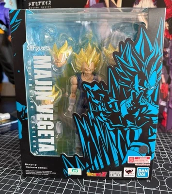Figura de acción Bandai S.H.Figuarts Majin Vegeta SDCC 2023 edición exclusiva nueva Foto 1 de 4
