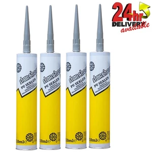 Sigillante adesivo PU grigio amido sigillante cucitura distintivo incollaggio bordo colla tigre x 4 - Foto 1 di 1