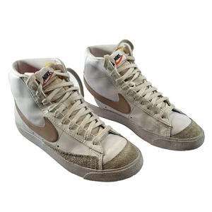 Nike Blazer Mid ’77 Vintage Schuhe weiß hellbraun Wildleder High Top Herren Gr. 9 CZ1055-118 - Bild 1 von 9