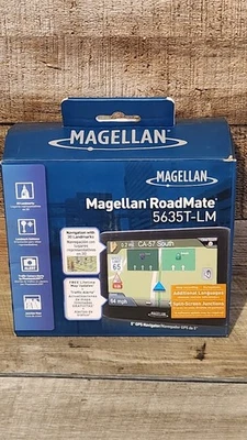 Magellan Roadmate 5635T-LM 5” GPS Navigator New - Image 1 of 4