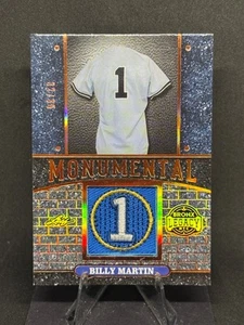 Billy Martin 2024 Hoja Bronx Legado Monumental Bronce Holofoil Reliquia/35 #M-5 - Imagen 1 de 2