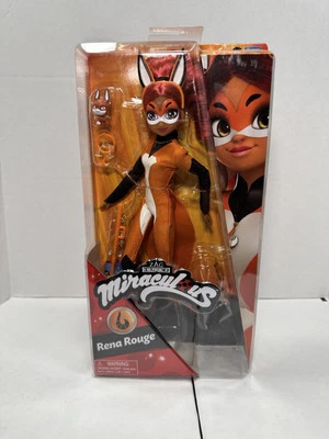 Figura de acción de superhéroe milagrosa muñeca RENA ROUGE de aproximadamente 10,5 pulgadas ZAG HEROEZ Foto 1 de 4