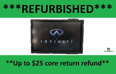 28387-4HK5D 2019-2020 INFINITI Q50/Q60 NAVEGACIÓN pantalla táctil OEM con núcleo $$$ Foto 1 de 4