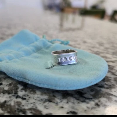 Tiffany & Co. Authentic.925 Sterling Silver Ring size 5 - Image 1 of 4