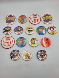 Vintage McDonald's & Wimpy Pin Badges 1980s Button Badge Bundle x16 Pins 80s B - Picture 1 of 5