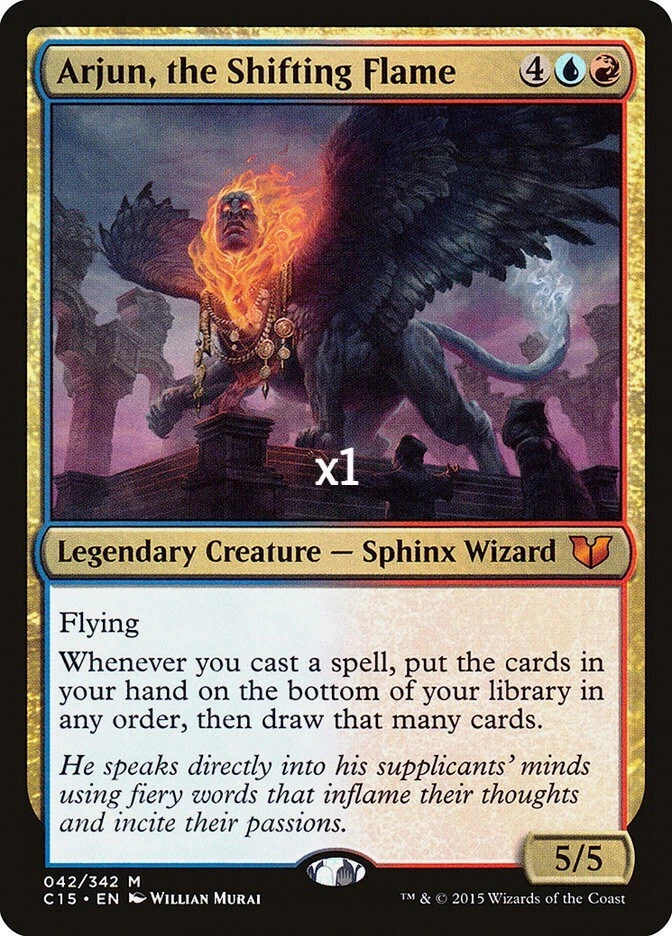 MTG Commander 2015 C15 Arjun, the Shifting Flame MINT - Image 1 of 1