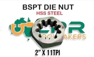 BSPT Die Nut 2" - 11 TPI Pipe Thread *HSS suit Hydraulics - Picture 1 of 4