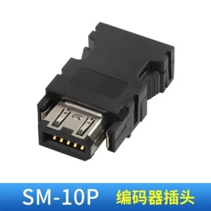 10 core female socket CN3 1394 encoder plug SM-10P servo drive side connector - Picture 1 of 6