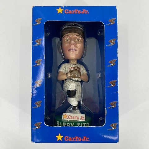 BARRY ZITO SACRAMENTO RIVER CATS OAKLAND A'S BOBBLEHEAD SGA 2002 New Cover