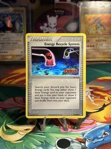 Energy Recycle System - 73/108 - Uncommon Reverse Holo Power Keepers Pokemon DMG - Picture 1 of 2