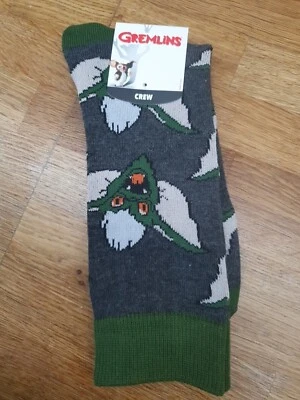 Gremlins Exclusive Crew Socks Rare Loot Crew 8-12 Stripe - Image 1 of 3