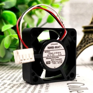 NMB-MAT 1204KL-01W-B19 3CM 3010 5V 0.1A 3 hilos pequeño ventilador de refrigeración industrial - Imagen 1 de 6