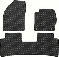 Toyota Prius 3 x Piece 2005-2008 Fully Tailored RUBBER Car Mats in Black.