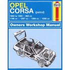 Opel Corsa A 1983 1993 Benzinmotoren Repair Manual Haynes