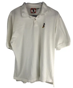 Polo Mickey Mouse blanco grande vintage Mickey Inc. - Imagen 1 de 10