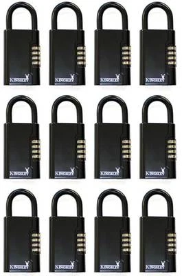 12 NEW Kingsley Key Storage Locks - Real Estate Lock Box, Realtor Lockboxes - Image 1 of 4