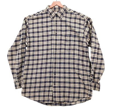 Vintage J Crew Shirt Mens XLT Tall Plaid Flannel Long Sleeve Oarsman 52x34 - Image 1 of 4