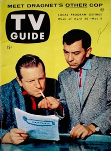 TV Guide 1954 Dragnet Jack Webb Ben Alexander V2N18 Lucille Ball Desi Arnaz VTG - Picture 1 of 10