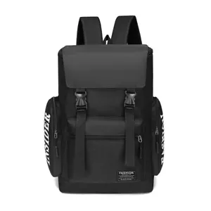 Zaino Uomo Antifurto Extra Large 19 in Portatile USB Viaggio Scuola Business Bag - Foto 1 di 4