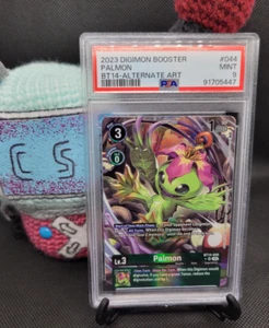 Palmon - BT14-044 #044 - Arte antiguo alternativo - Digimon Blast Ace - ¡PSA 9! - Imagen 1 de 2