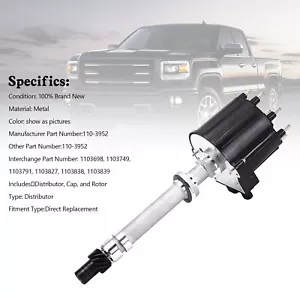 Ignition Distributor 1103952 Pour GMC C/K Pickup Truck Van Camaro 5.0L 5.7L 7.4L - Picture 1 of 6