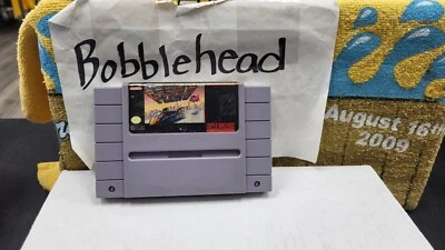 F-ZERO NINTENDO SNES VIDEO GAME NO BOX OR MANUAL AUTHENTIC - Image 1 of 4