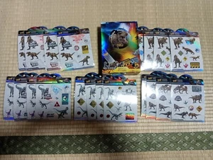 jurassic park limited 5/14 schwer zu bekommen 20 Aufkleber Booklet - Bild 1 von 17