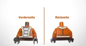 1x LEGO® Torso Körper Jacke Fellbesatz Pullover 973pb5053c01 NEU Dunkel orange - Bild 1 von 1