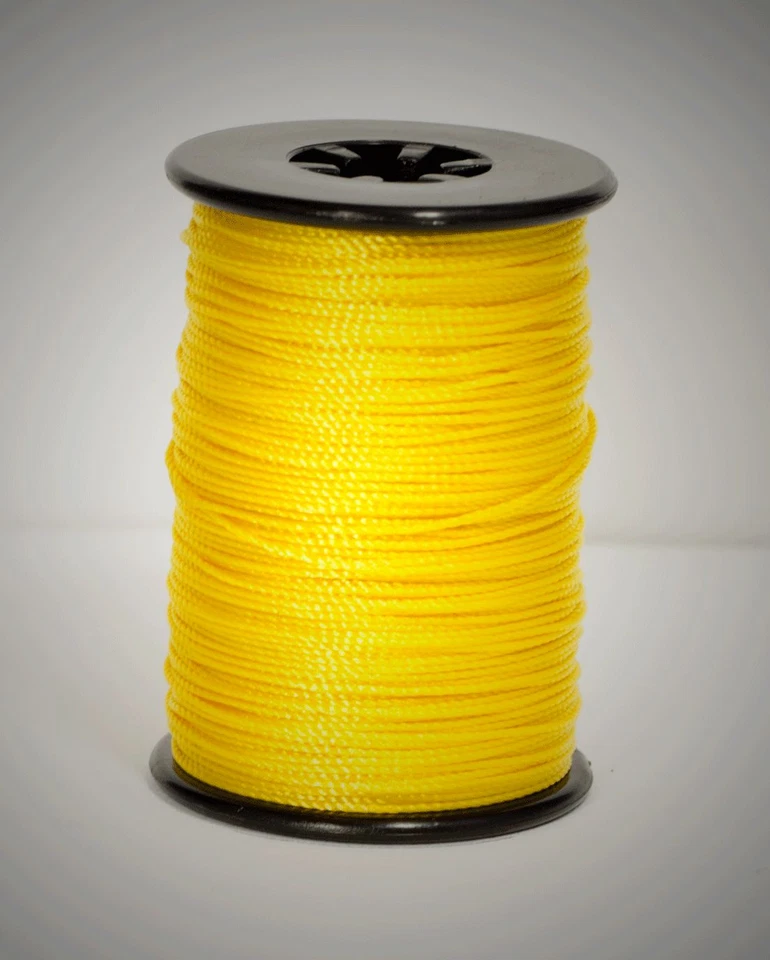 Brownell Yellow #4 Nylon Serving Jig Spool Bowstring Material Bow String  - Image 1 of 1