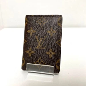 Louis Vuitton Monogram Organizer De Posh Card Case M61732 Canvas Without Box - Picture 1 of 8