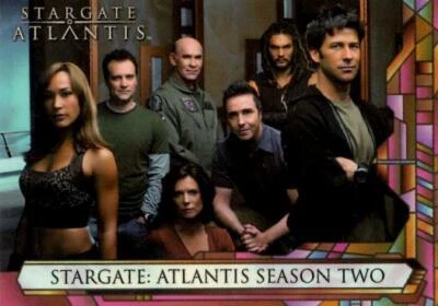 RITTENHOUSE -STARGATE ATLANTIS SEASON 2 P1 PROMO INSERT TRADING CARD 2006 - Image 1 of 2