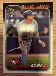2024 Topps Baseball Update Series Cam Eden #349 RC - Picture 1 of 1