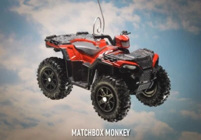 Polaris Sportsman XP 1000 ATV 4x4 Yamaha Honda Christmas Tree Ornament 1/24 - Image 1 of 4
