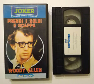 VHS Film Ita Commedia Prendi I Soldi E Scappa Woody Allen Videocassetta (V191)