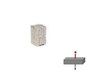 10x Super N52 10x5x2mm Rare Earth Block Magnets | DIY Neodymium Fridge Craft - Picture 1 of 4