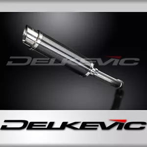 BMW S1000RR 2015-2016 Slip On 14" Round Carbon Exhaust Muffler Kit - Bild 1 von 5