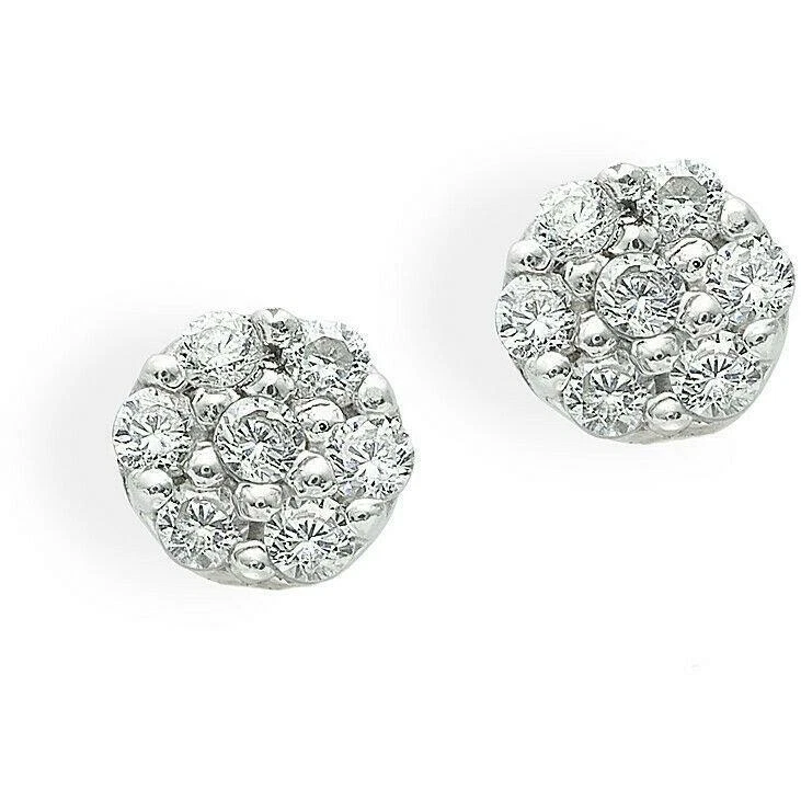 AMBROSIA  ORECCHINI ORO BIANCO 18K  REFERENZA AOZ 347 - Immagine 1 di 1