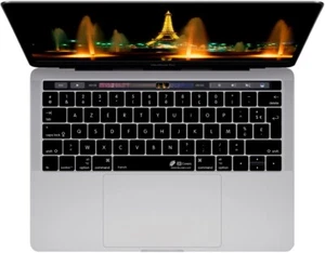 Tastatur-Abdeckung Peau Couverture Allemand Sur Français Design pour Macbook Pro - Photo 1/1