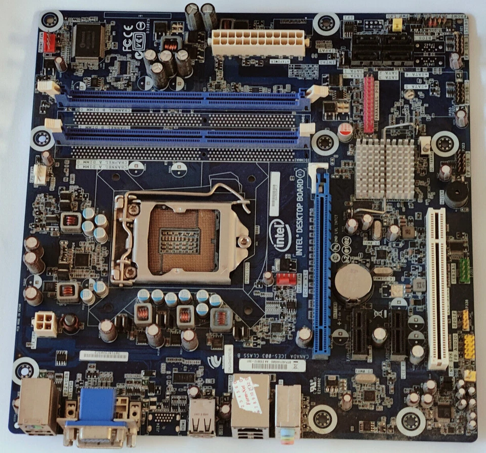 Intel DH55PJ Socket 1156 DDR3 Intel H55 ATX Motherboard - Image 1 of 1