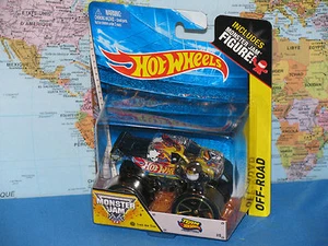 HOT WHEELS MONSTER JAM TRUCK TEAM HOT WHEELS FIRE STORM #8 OFF-ROAD *BRAND NEW* - Picture 1 of 6