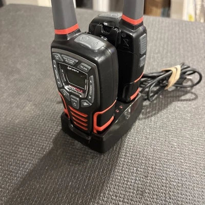 Cobra MicroTalk Two-Way Radio SET rechargeable weather resistant 28-mile ACXT545 - Image 1 of 4