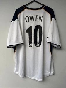 Liverpool 2001/03 away football shirt #10 Michael Owen Reebok mens large - Picture 1 of 19