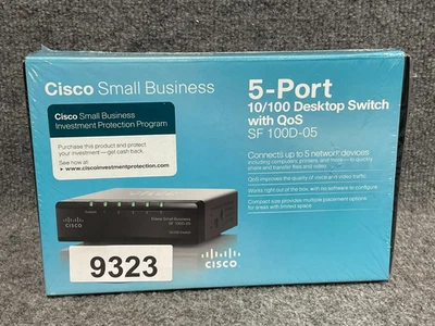 Casio SF100D-05 5-Port Desktop 🖧 Switch QoS - Image 1 of 4