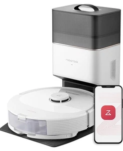 Roborock Q8 Max+ Robot Vacuum And Mop, Self Emptying, Hands-free Cleaning - Picture 1 of 13