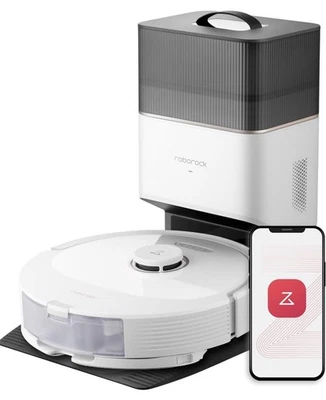 Roborock Q8 Max+ Robot Vacuum And Mop, Self Emptying, Hands-free Cleaning - Image 1 of 4