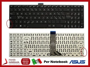 TASTIERA PER ASUS K501 K501U K501UB K501UQ K501UW K501UX K501L K501LB K501LX - Photo 1/5